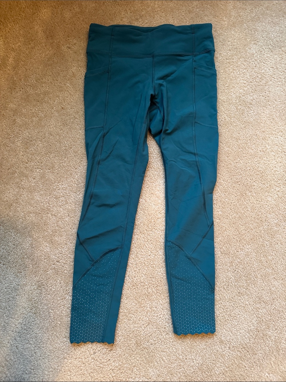 lululemon athletica Teal High-Rise Performance Leggings